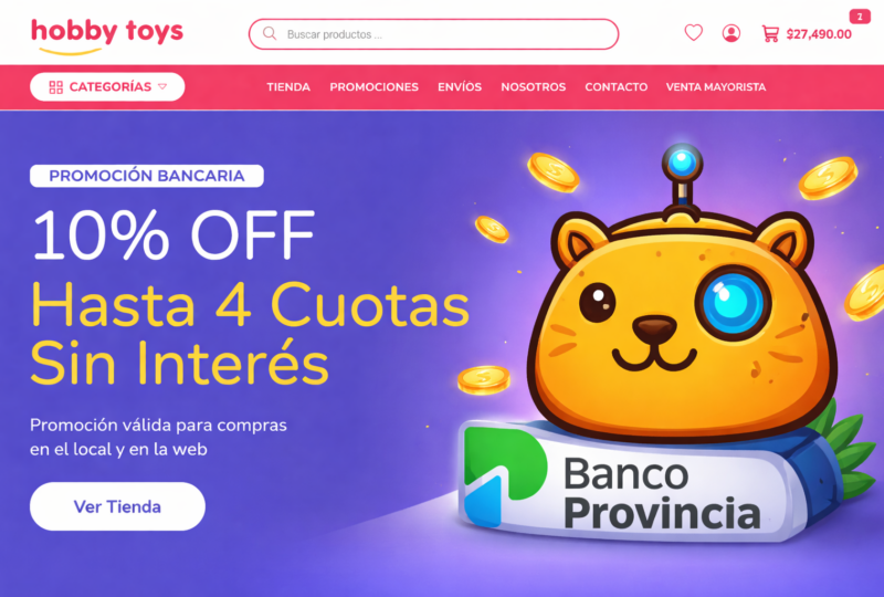 Portfolio Capypress Hobbytoys.com.ar